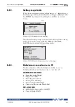 Preview for 27 page of VAMP 50 Operation And Configuration Manual