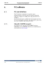 Предварительный просмотр 22 страницы VAMP VAMP 130 Operation And Configuration Instructions