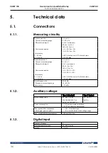 Предварительный просмотр 62 страницы VAMP VAMP 130 Operation And Configuration Instructions