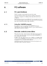 Предварительный просмотр 25 страницы VAMP VAMP 150 Operation And Configuration Instructions