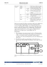 Предварительный просмотр 36 страницы VAMP VAMP 150 Operation And Configuration Instructions