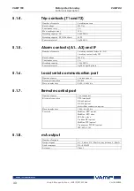 Предварительный просмотр 68 страницы VAMP VAMP 150 Operation And Configuration Instructions