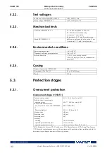 Preview for 70 page of VAMP VAMP 150 Operation And Configuration Instructions