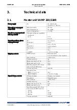 Предварительный просмотр 17 страницы VAMP VAMP 220 User Manual