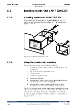 Предварительный просмотр 24 страницы VAMP VAMP 220 User Manual