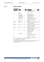 Предварительный просмотр 124 страницы VAMP VAMP 55 Installation, Operation And Configuration Instructions
