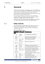 Предварительный просмотр 4 страницы VAMP VAMP 59 Installation, Operation And Configuration Instructions