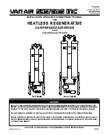 Preview for 1 page of Van Air Systems HLS-120 Installation, Operation & Maintenance Manual