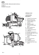 Предварительный просмотр 11 страницы Van Berkel International GERMAN 25 User Manual