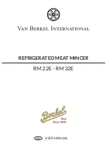 Van Berkel International RM 22E User Manual preview