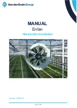 VAN DER ENDE Enfan Manual preview