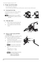 Preview for 14 page of Van Der Stahl V-301 G Series Operating Instructions Manual