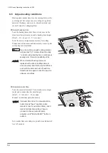 Preview for 14 page of Van Der Stahl V-301 Series Operating Instructions Manual