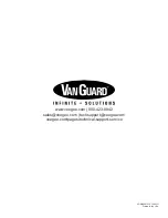 Preview for 21 page of Van Guard 1400FLi Series Operation Manual