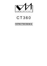 Preview for 1 page of Van Medevoort CT360D Instruction Manual