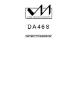 Van Medevoort DA468 Instruction Manual preview