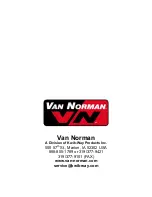 Preview for 43 page of Van Norman 204 Instruction Manual And Parts List