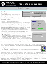 Preview for 15 page of Van Walt Rain Gauge Operating Instructions Manual