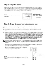 Предварительный просмотр 22 страницы VANA SP1312 Assembly Instructions Manual