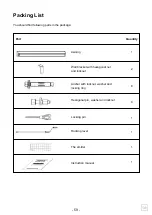 Предварительный просмотр 59 страницы VANA SP1312 Assembly Instructions Manual