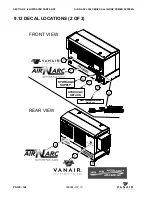 Предварительный просмотр 162 страницы Vanair 050735 Operations Manual & Parts List