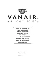 Предварительный просмотр 130 страницы Vanair AIR N ARC I 300 SERIES Operation Manual