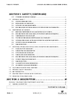 Предварительный просмотр 4 страницы Vanair AIR N ARC RELIANT 300 Series Operations Manual & Parts List