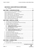 Предварительный просмотр 6 страницы Vanair AIR N ARC RELIANT 300 Series Operations Manual & Parts List