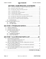 Предварительный просмотр 6 страницы Vanair ALL-IN-ONE POWER SYSTEM AIR N ARC 150 Series Operations Manual & Parts List