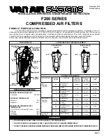 Vanair F200-15-1/4 Installation, Operation And Maintenance Instructions preview