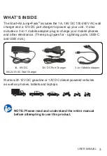 Preview for 3 page of Vanair Start-All Jump-Pack 2500A User Manual