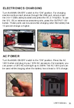 Preview for 15 page of Vanair Start-All Jump-Pack 2500A User Manual