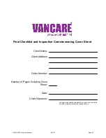 Preview for 50 page of Vancare C450 Technical Manual