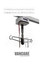 Vancare G Series Installation And Operation Instructions Manual preview
