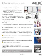Preview for 1 page of Vancare G Series Quick Reference Manual