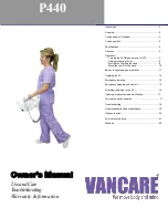 Preview for 1 page of Vancare P400 Owner'S Manual