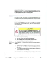 Preview for 52 page of Vancare VERA-LIFT II B350 Maintenance Manual