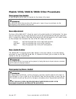 Preview for 22 page of Vancare Vera-Lift V350 Operating Manual