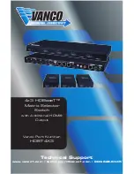 Vanco 4x3 HDBaseT Technical Support preview