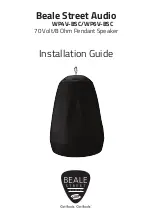 Vanco Beale Street Audio WP4V-BSC Installation Manual preview