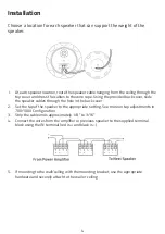 Preview for 4 page of Vanco Beale Street Audio WP4V-BSC Installation Manual