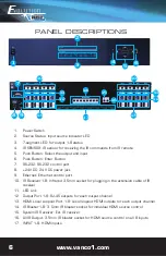 Preview for 6 page of Vanco Evolution EVMX4008 Manual