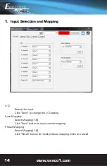 Preview for 14 page of Vanco Evolution EVMX4008 Manual