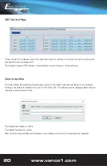 Предварительный просмотр 20 страницы Vanco Evolution EVMX44VW Manual