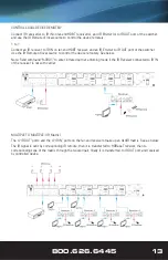 Предварительный просмотр 13 страницы Vanco Evolution EVMX4K04 Manual