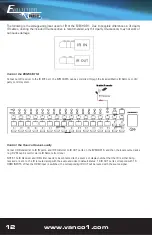 Preview for 12 page of Vanco Evolution EVMX4K16 Instructions Manual