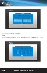 Preview for 20 page of Vanco Evolution EVMX4K16 Instructions Manual