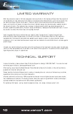 Preview for 10 page of Vanco Evolution EVRX2006 Manual