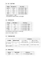 Предварительный просмотр 11 страницы V&A M266 Series User Manual