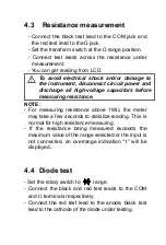 Preview for 17 page of V&A MS8221 User Manual